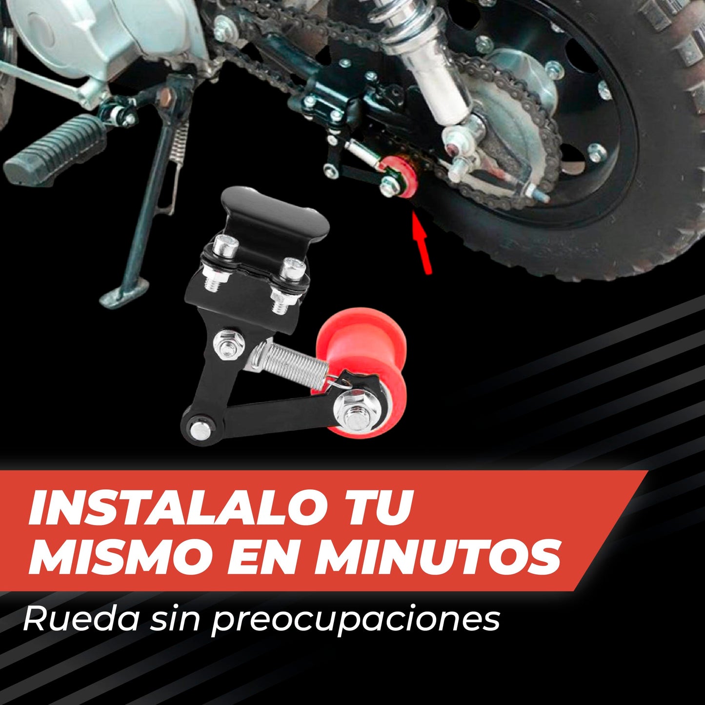 TENSOR DE CADENA PARA MOTOS