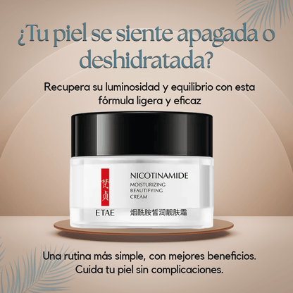 Crema Facial Niacinamida.Suaviza, hidrata y mejora la textura de tu piel